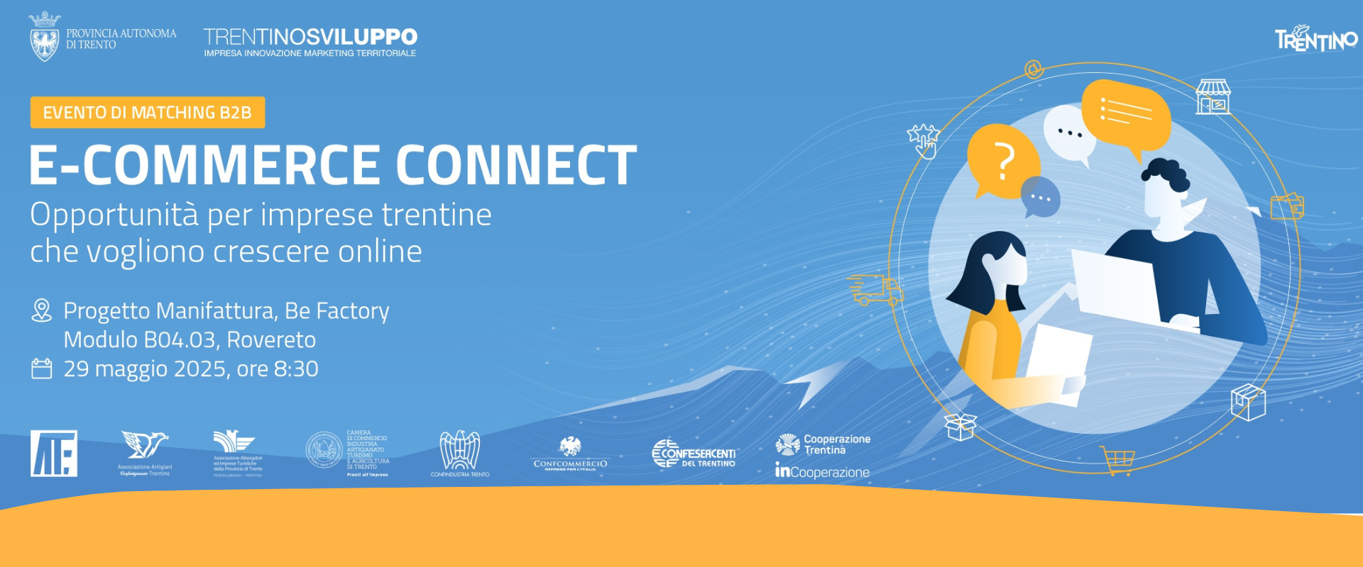 “E-commerce Connect”: a Rovereto un matching per l’artigianato digitale