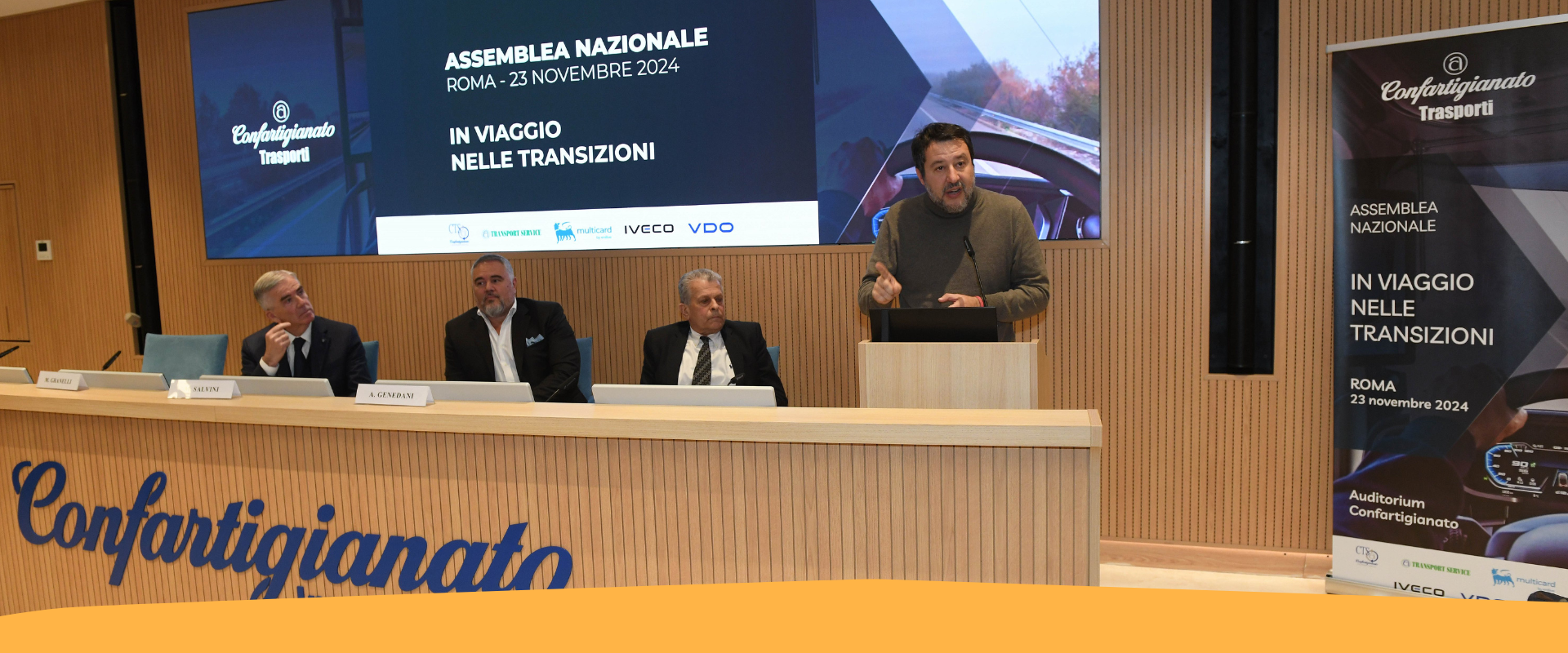 Assemblea Confartigianato Trasporti 2024: gli impegni del Ministro per tutelare l’autotrasporto centrale nell’economia dell’Italia e dell’UE