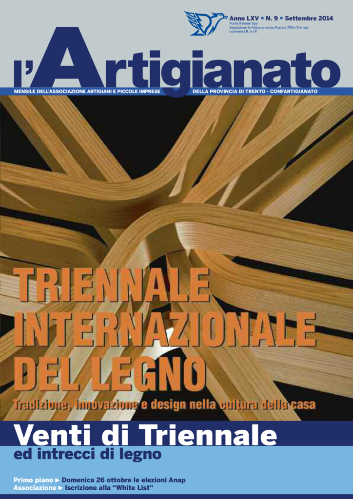 Venti di triennale e intrecci di legno