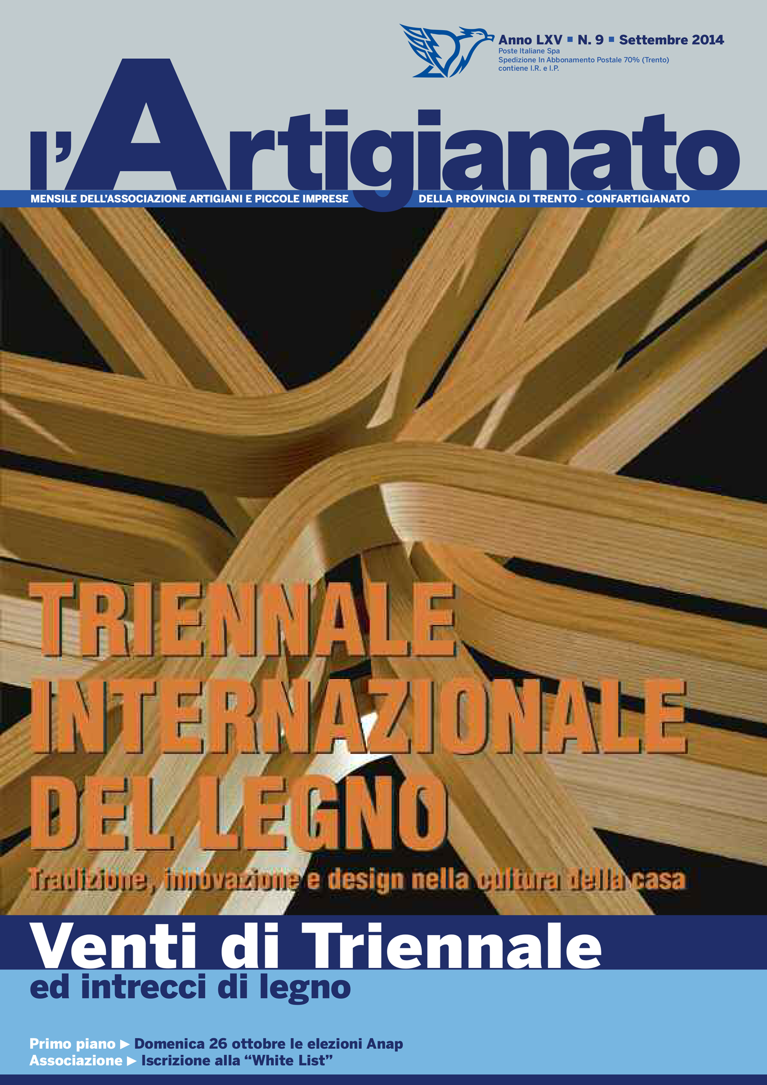 Venti di triennale e intrecci di legno