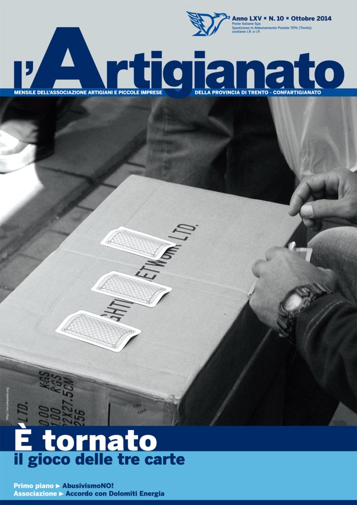 é tornato il gioco delle tre carte