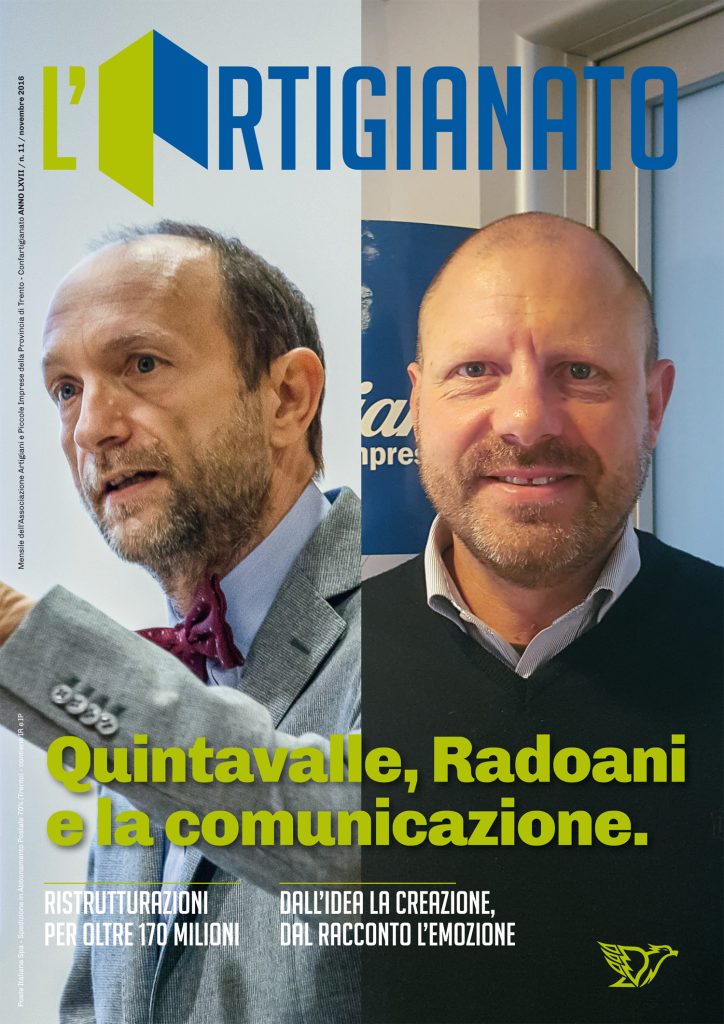 Quintavalle, Radoani e la comunicazione