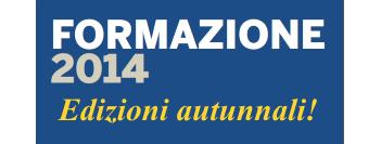 Edizioni autunnali dei corsi di formazione