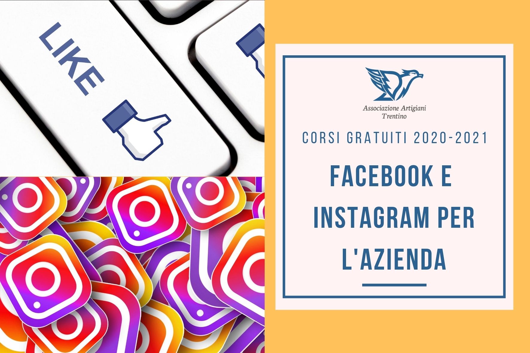 Corso Facebook e Instagram per l’azienda – 1^ LEZIONE