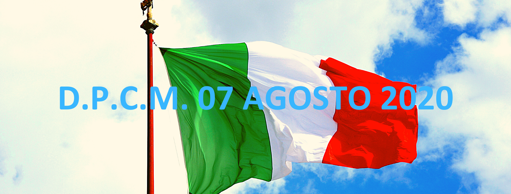 DPCM 7 agosto 2020