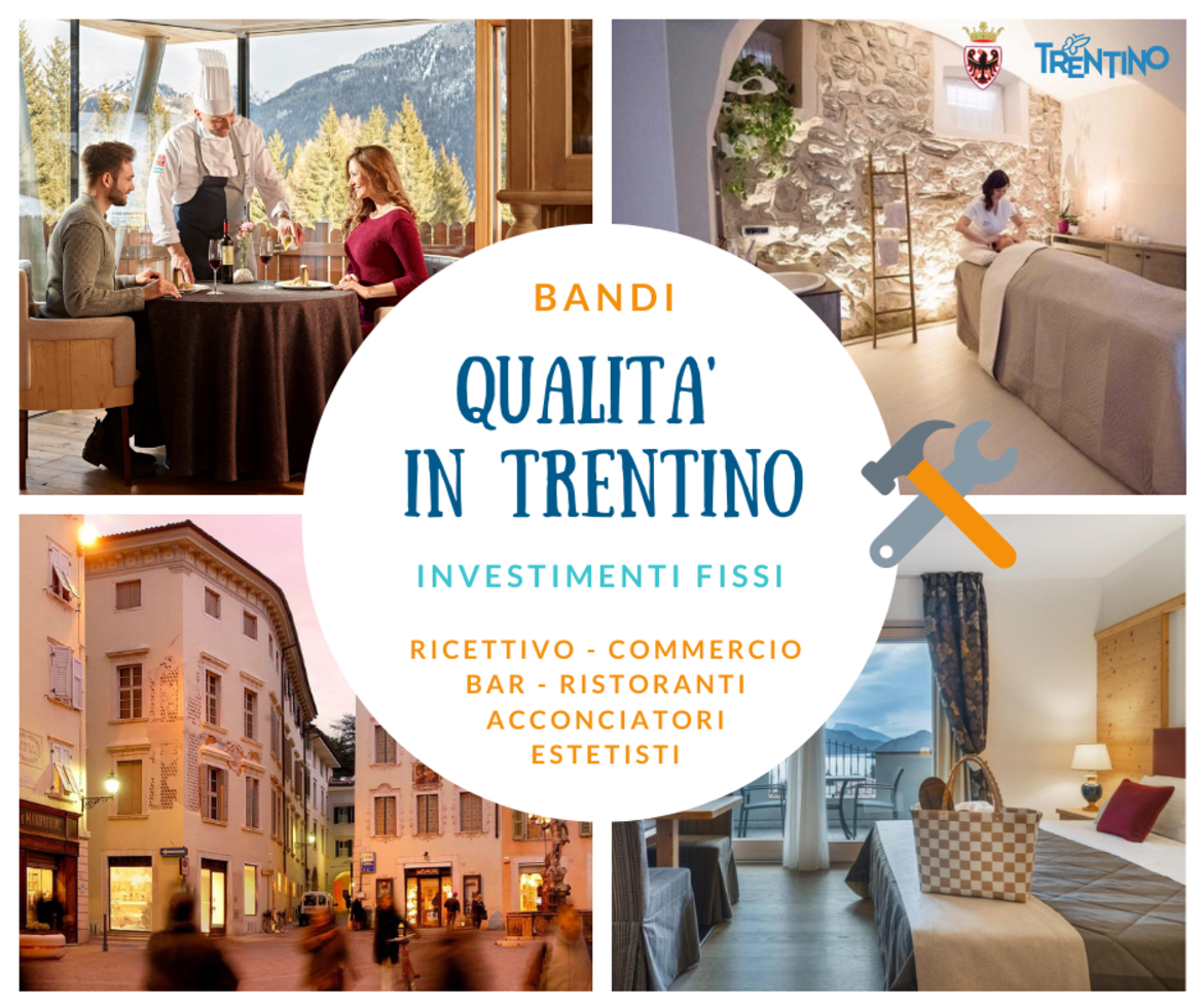 Strutture ricettive, commercio, ristorazione, servizi alla persona: due bandi per rilanciare la qualità e gli investimenti
