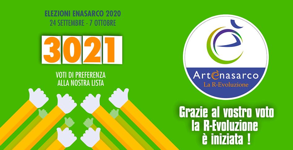 Elezioni ENASARCO – successo per la lista “Artenasarco”