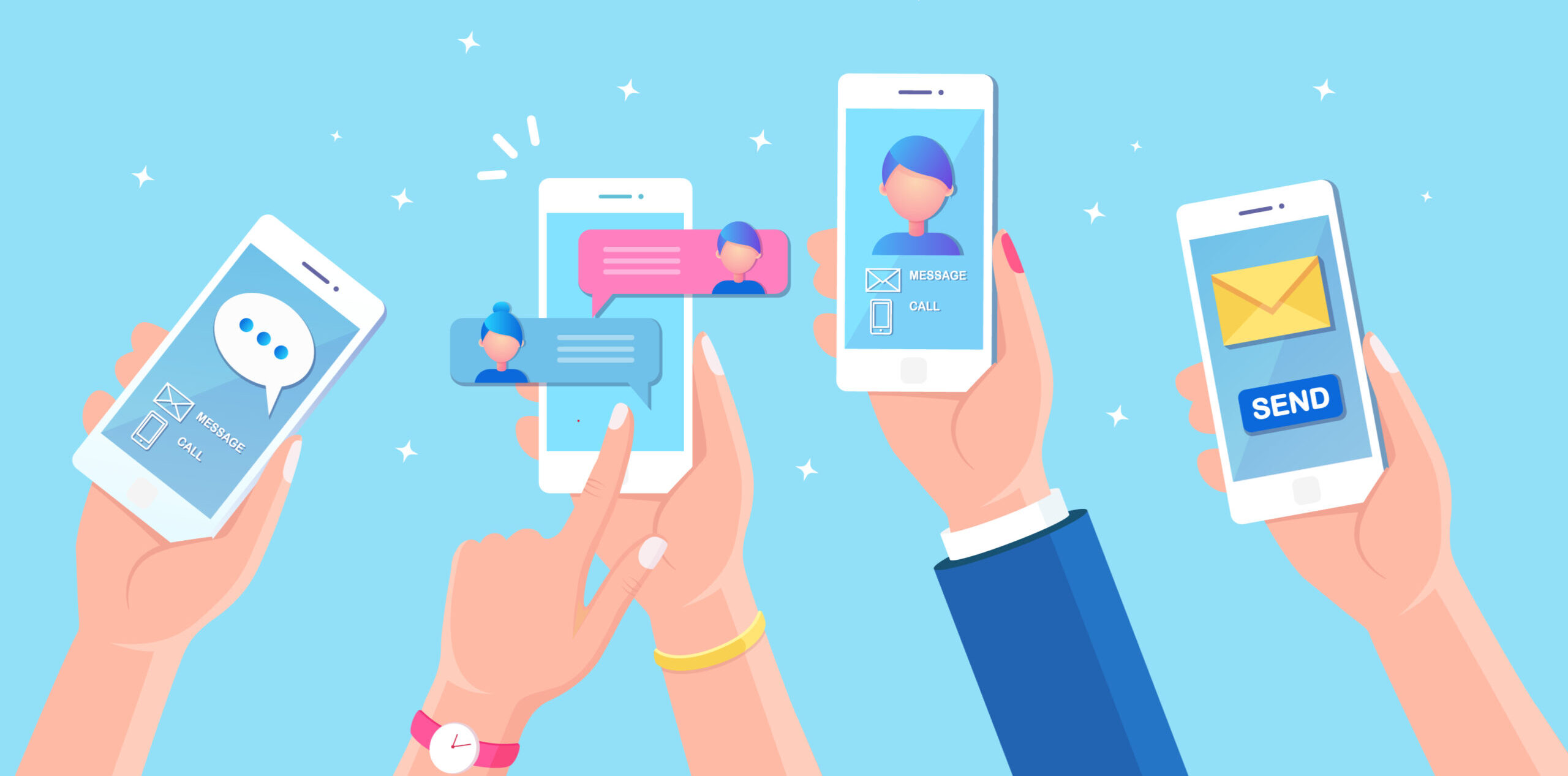Whatsapp e gli altri
