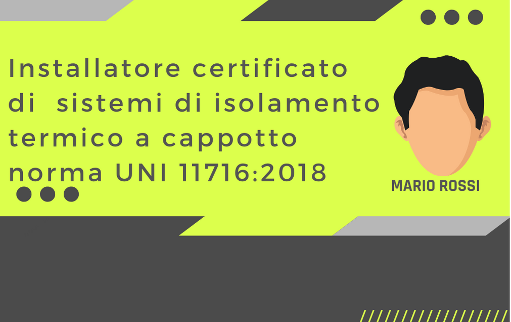 Importanti novità per l’accesso all’esame di certificazione per posatori di cappotti termici