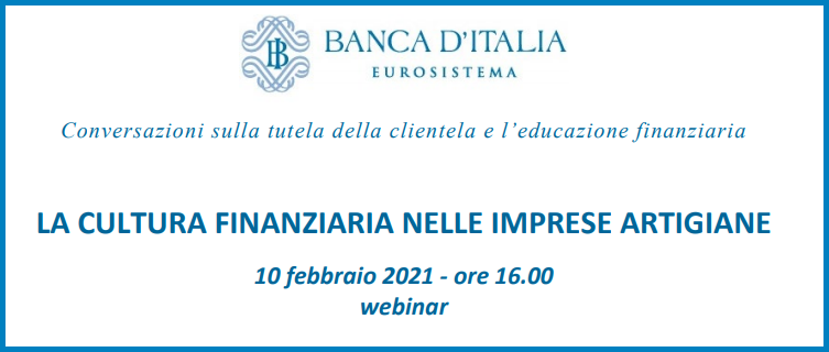 La cultura finanziaria delle imprese artigiane