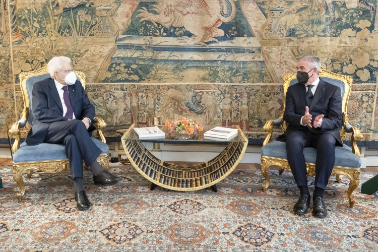 Granelli al Quirinale da Mattarella
