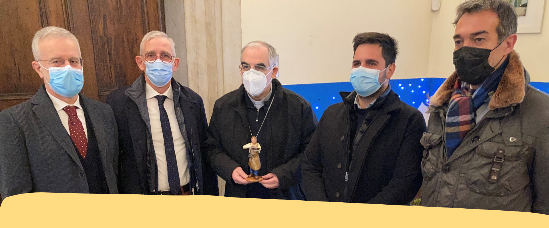 L’imprenditore nel Presepe 2021