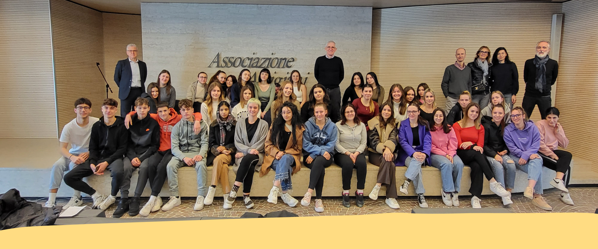 Gli studenti del “Pertini” in visita all’Associazione Artigiani