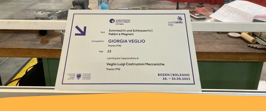 Giorgia Veglio alle WorldSkills di Bolzano: “Un po’ d’ansia, ma che bella esperienza!”