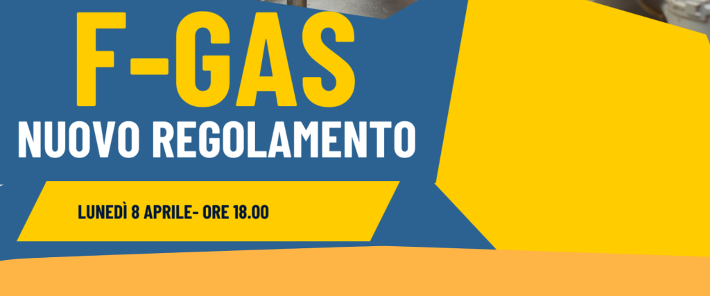 Nuovo regolamento F-GAS