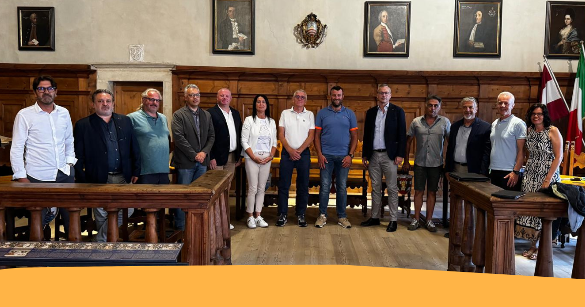 La Giunta dell’Associazione nella Magnifica Comunità di Fiemme a Cavalese