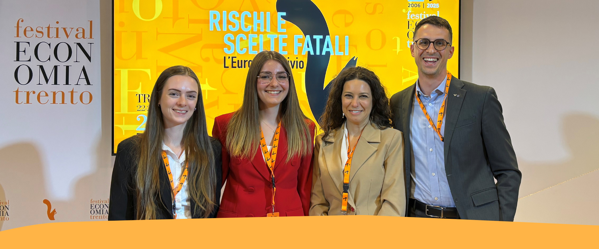 I giovani protagonisti al panel del Festival dell’Economia