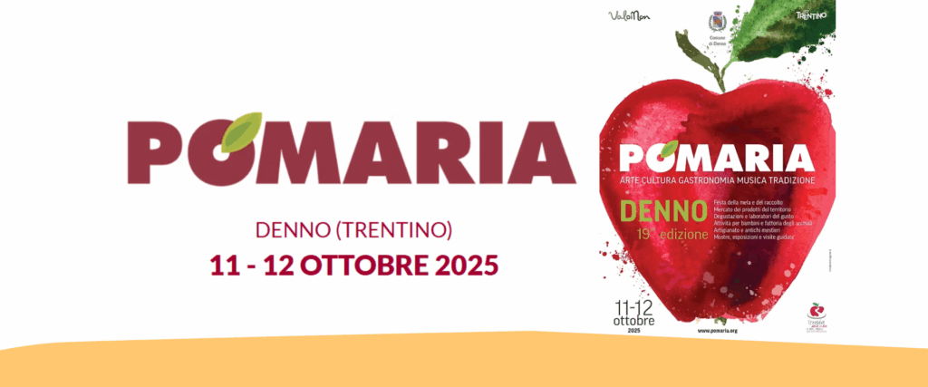 Pomaria 2025, torna l’11 e 12 ottobre a Denno la Festa della Mela
